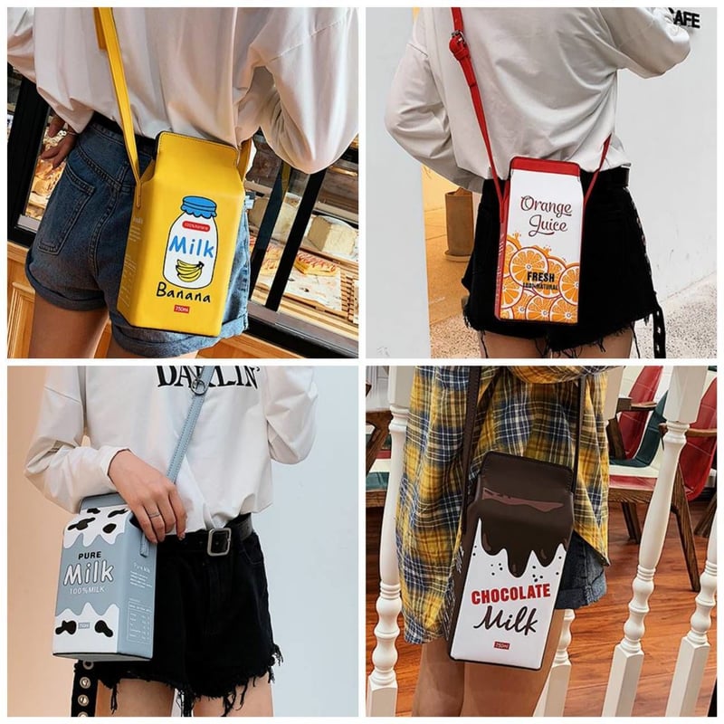 牛乳パック - バッグ・財布・小物の人気通販minne byGMOペパボ 国内最大級のハンドメイド・手作り通販サイト