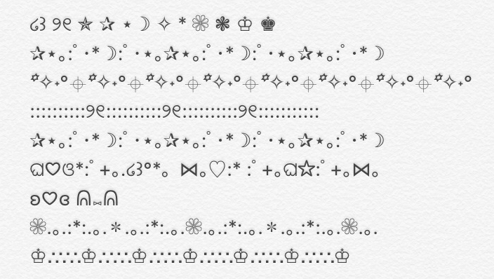 コピペOK! 可愛い絵文字と特殊顔文字・特殊記号まとめ♡かわいい組み合わせも紹介！fasme ファスミー