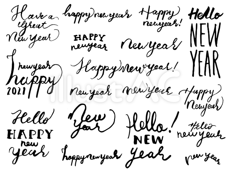 ハンドレタリングメッセージ。シンプルなモノクロ文字メッセージ。おしゃれな英文ロゴ。のイラスト素材80436780- PIXTA