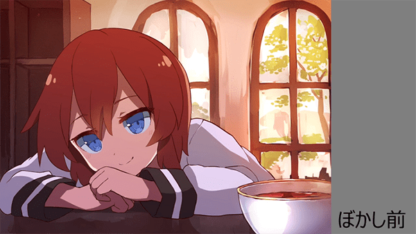 背景キャラクター比７：３まつきれん