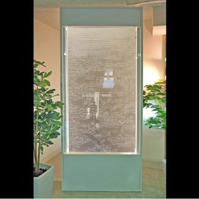 アクアウォール動きのある「水の壁」は清々しさと癒しを表現する「水演出」株式会社ウォーターパール