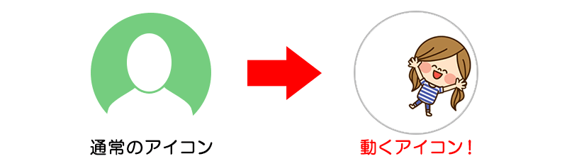 LINEイルミネーションの動画イラスト無料