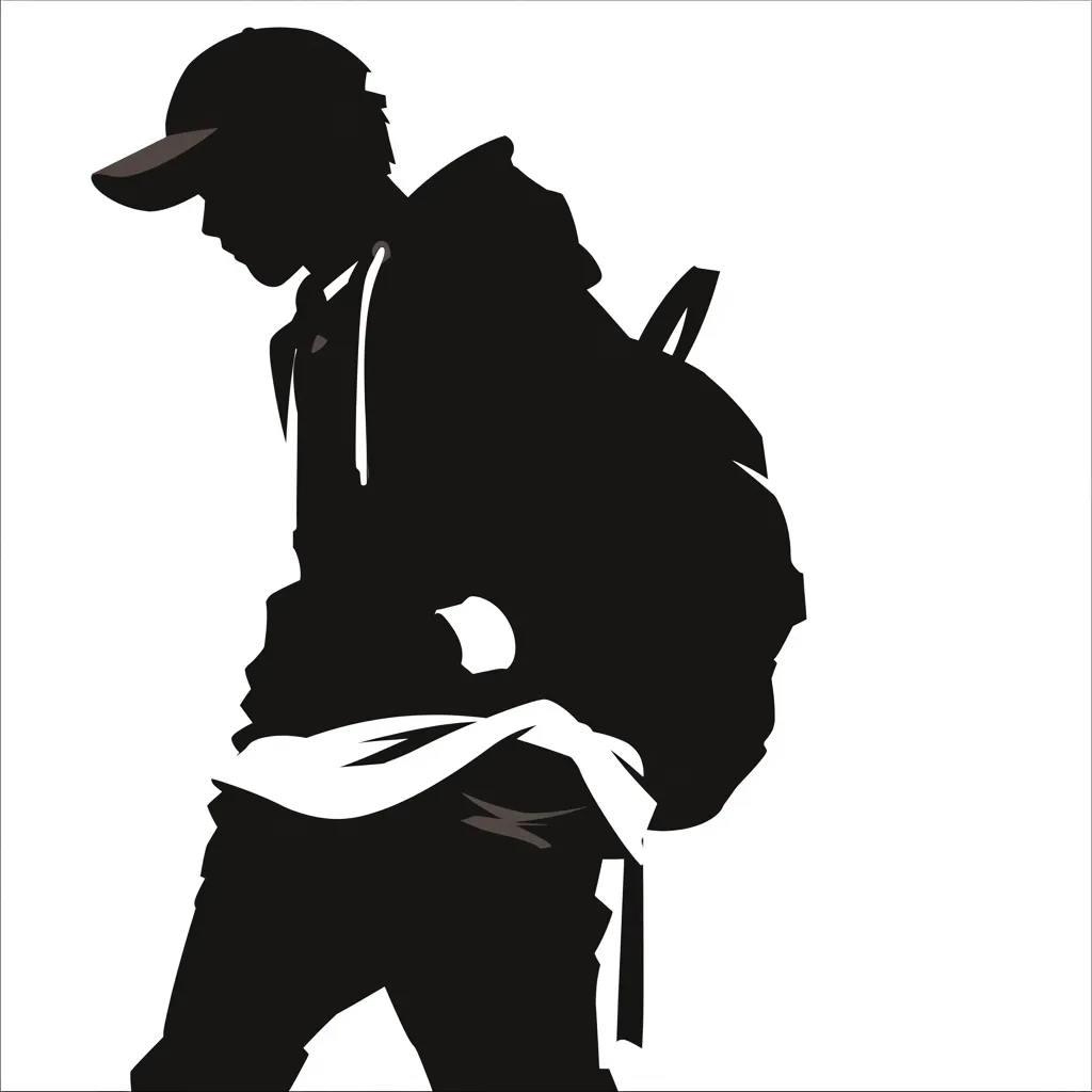 男性のシルエット、ベクター男性イラスト無料ダウンロードPremiumベクトル素材