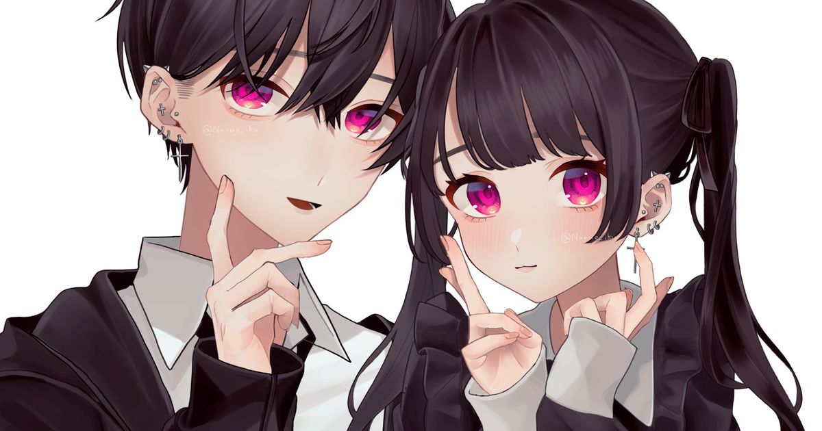 アイコン ペア画 男の子TikTok