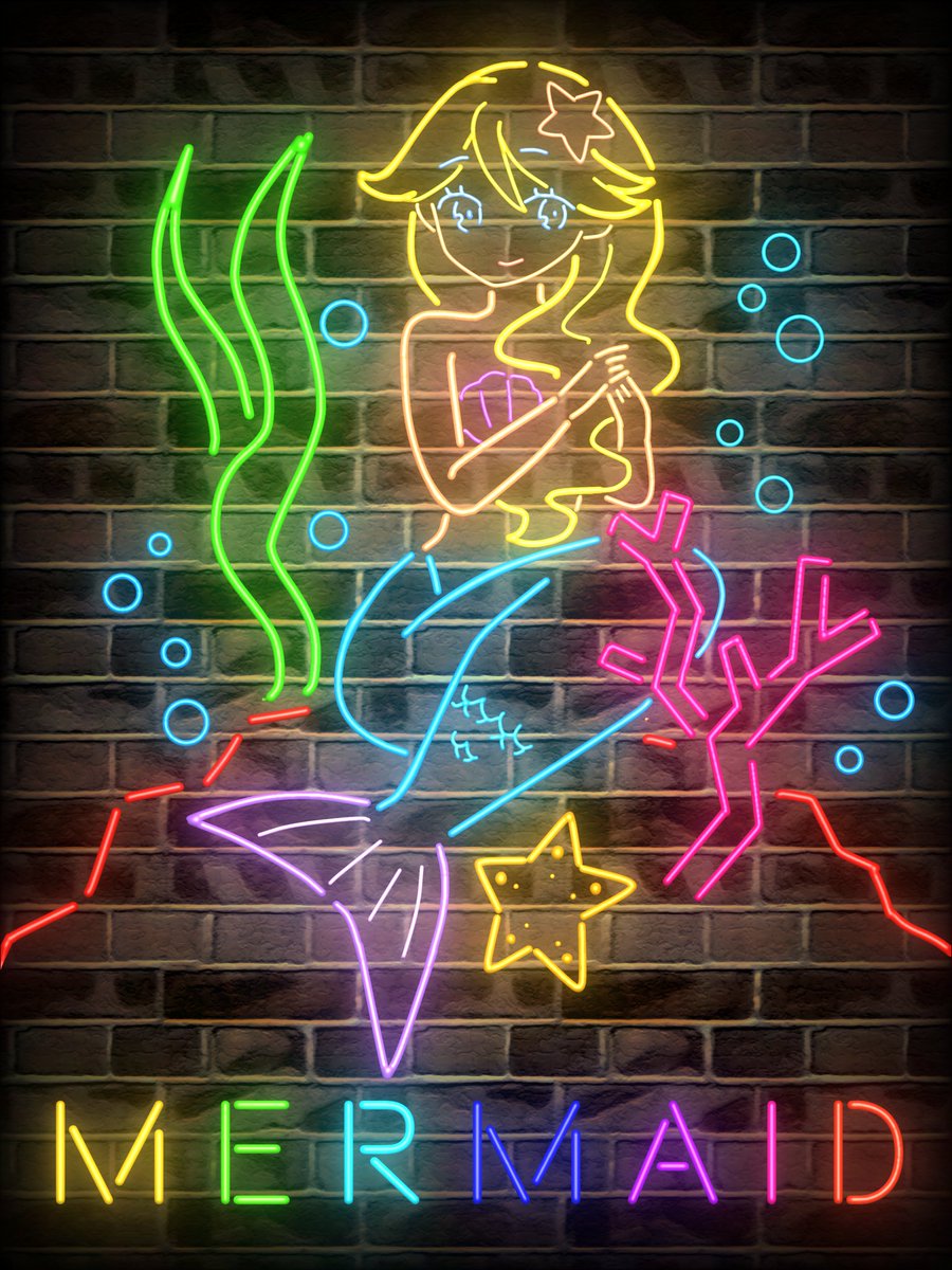 アイビスペイント ネオン文字TikTok