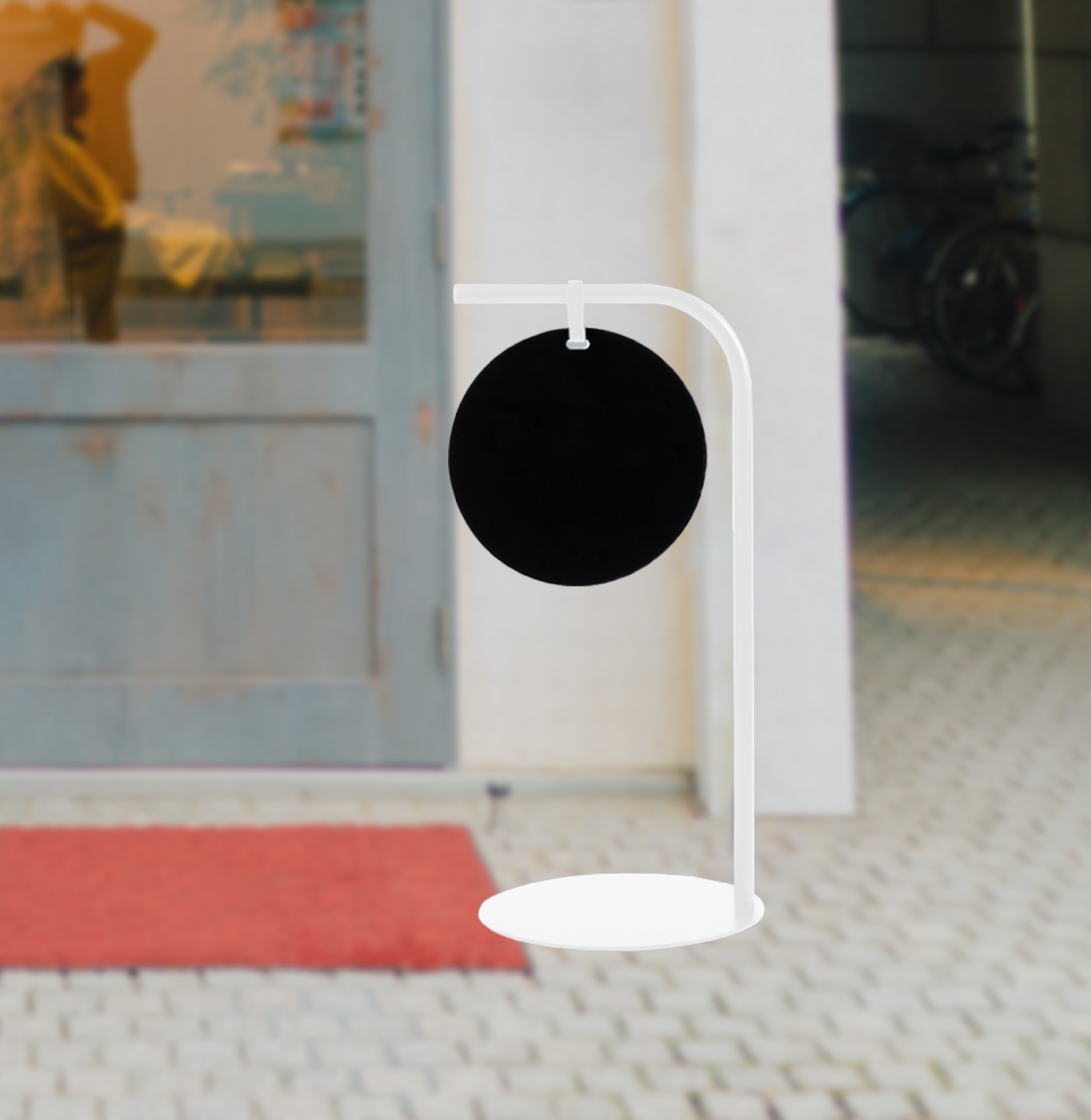 樹脂スタンド看板 サインキュート 「 飛び出し注意 」 立て看板 駐車場 スタンド看板 標識 屋外対応 注水式公式看板ショップ