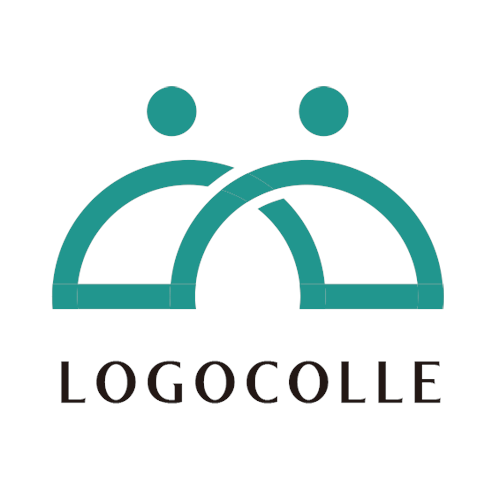 ハートの握手ロゴ