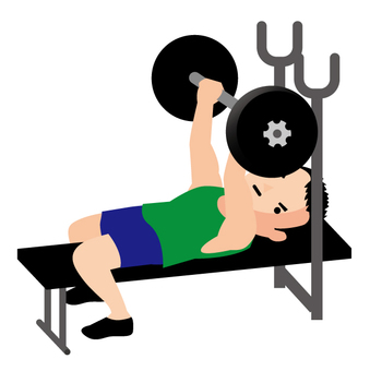 商用利用可 夏真っ盛り！「トレーニング」無料イラスト17選