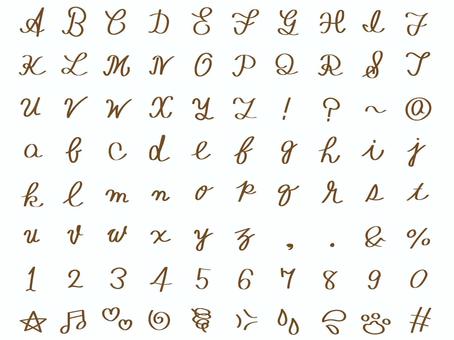 本当に使える英文筆記体のフォント集 60フォント