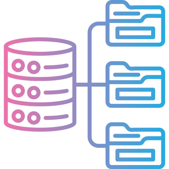 黒系１色のデータベースアイコンイラスト - No: 22976669無料イラスト・フリー素材なら「イラストAC」