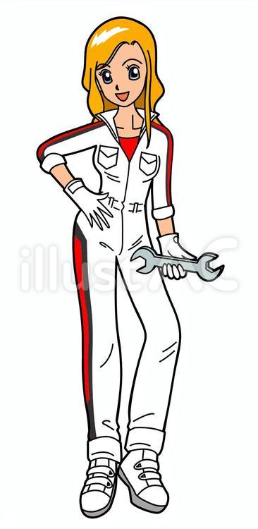 メカニック イラストフリーイラスト素材「いらすとや.JP」