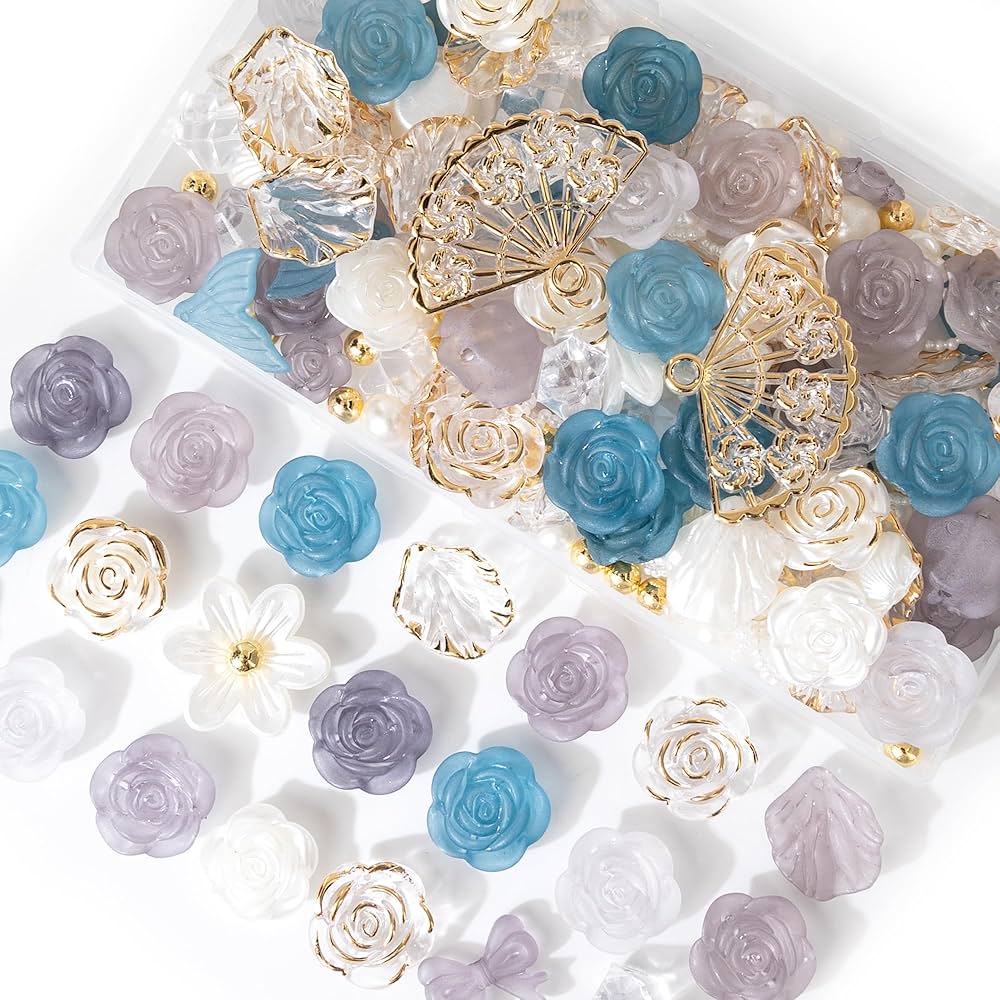 デコパーツブルー デコパーツ60g ホイップデコパーツ クリアパーツ オーロラパーツフリマアプリ ラクマ