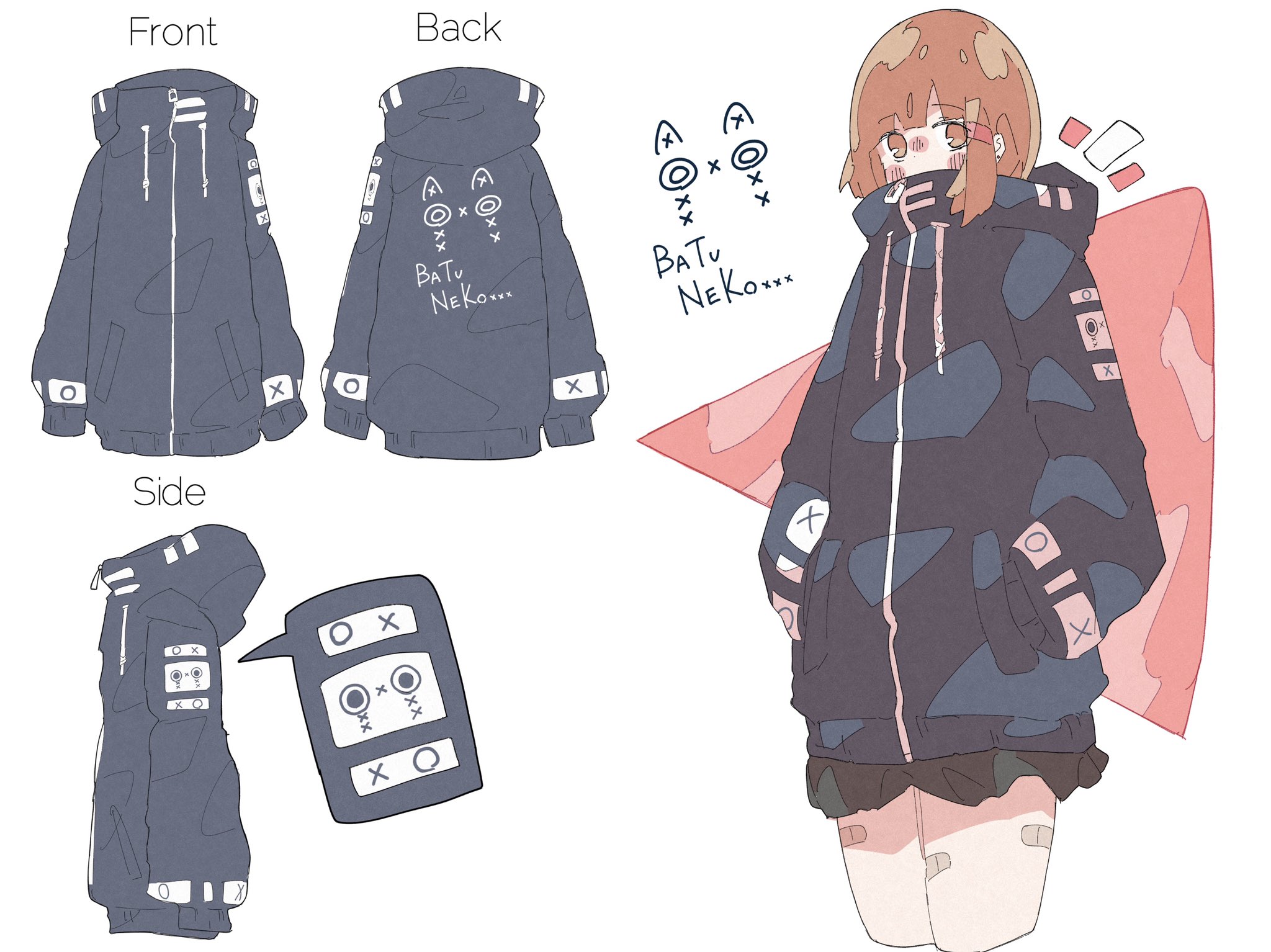 スウェット・パーカーのイラスト描き方～シワで動きを見せるコツ解説コミックイラストコースコース別ブログアートスクール大阪