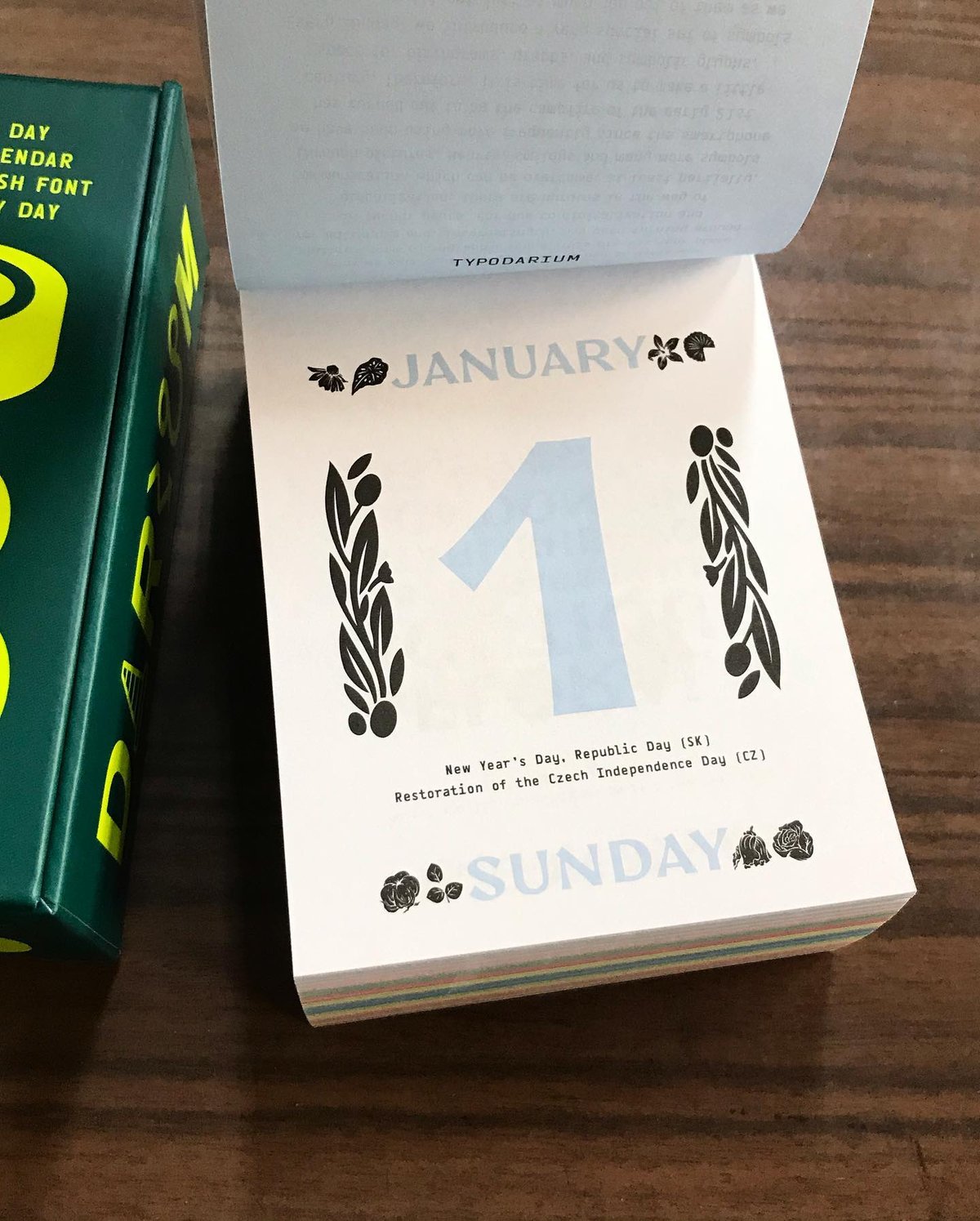 優しいイラストの日めくりカレンダー カレンダー ちぃ坊のお絵描き帳 通販 17294206Creema クリーマ