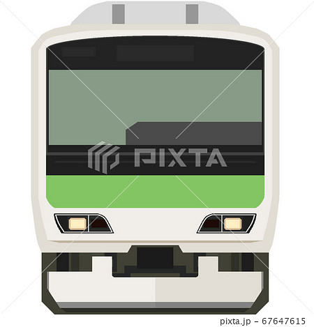 ○JR東日本 山手線 E235系 スケルトンイラスト: のりものの透視図イラスト