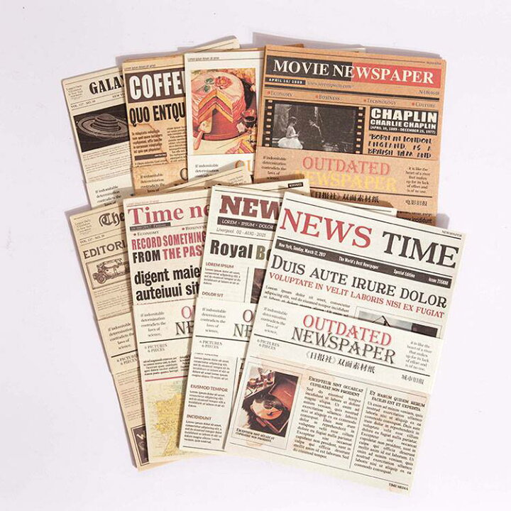 説明書付き◎英字新聞風プロフィールブック作れます 無料アプリCanvaで簡単♩海外風なオシャレな結婚式アイテムココナラ