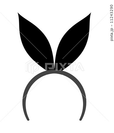 うさ耳 イラスト 透過241 無料写真