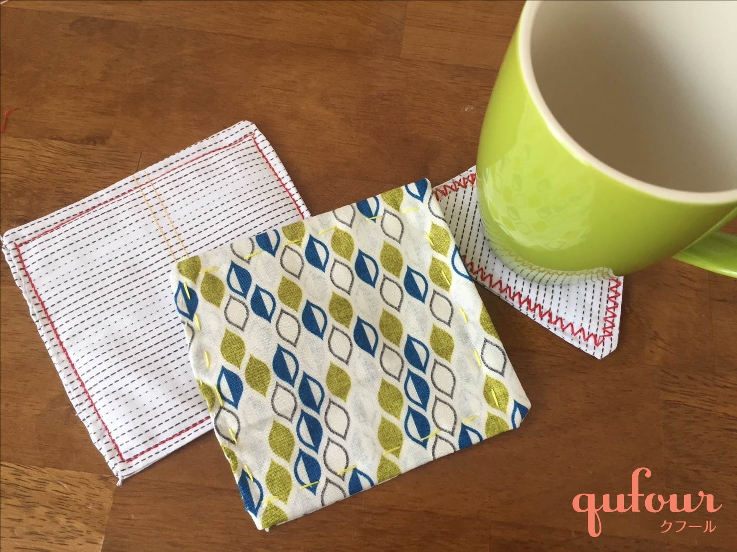 フェルトコースターの作り方 “ミニオンズ・コースター編”フェルトお役立ち情報 merry-spiralです☆