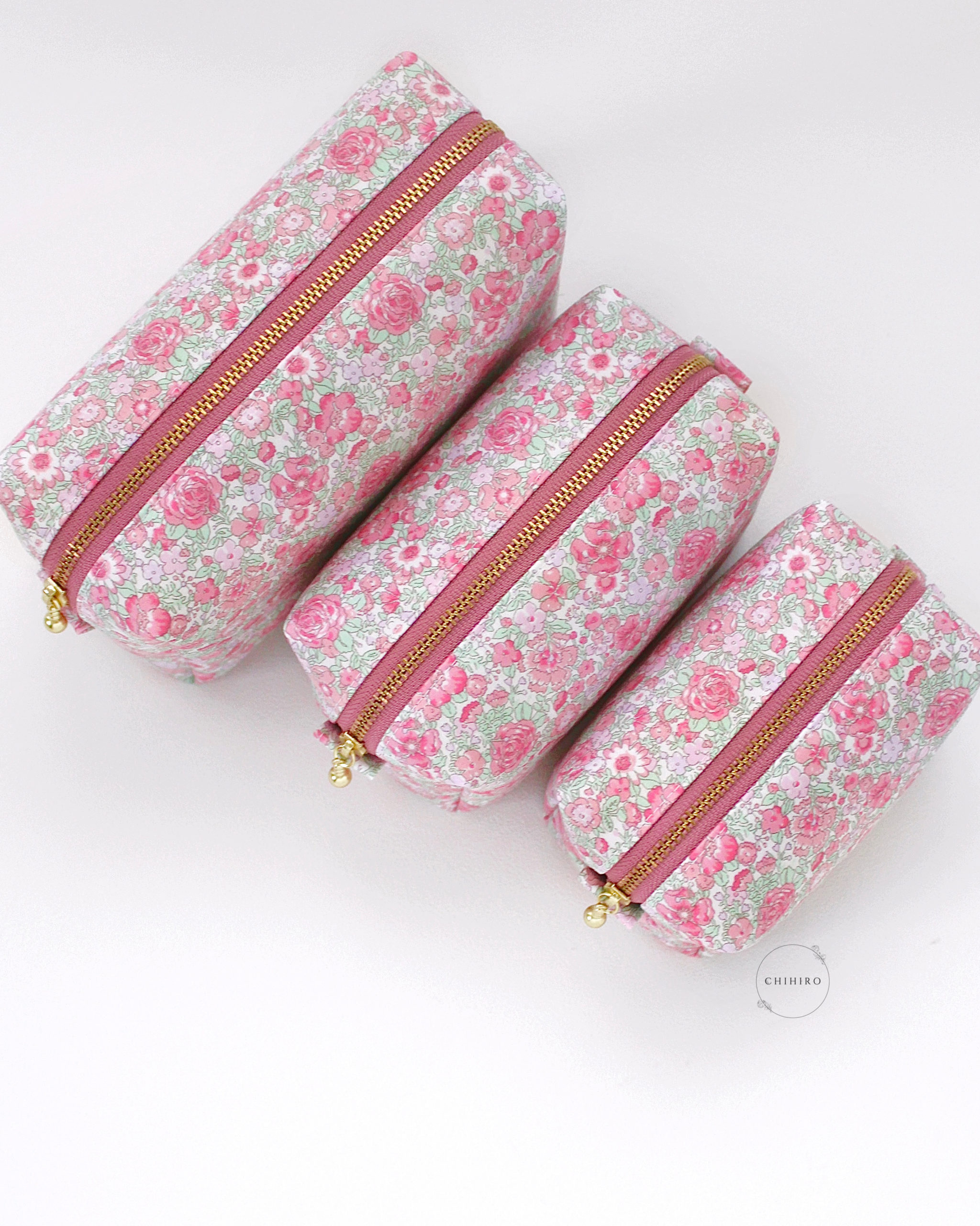 作り方：ボックスポーチ: うねうねごろごろ