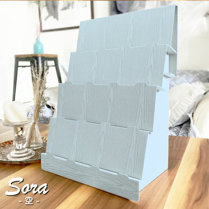 組み立て式ハンドメイド用 飾り棚 傾斜 ディスプレイ ポストカード 什器 手作り アクセサリー 台 収納 イベント コンパクト 紙製