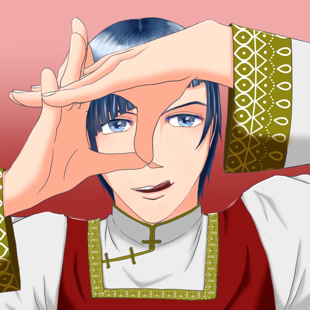 ペア画男子フリーアイコン - ibisPaint