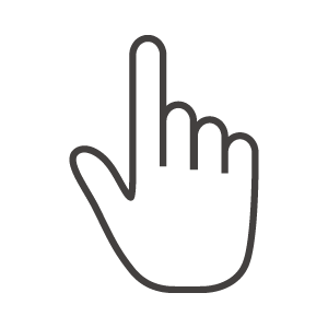 シンプルなパソコンのマウスカーソル 透過PNG ：イラスト無料