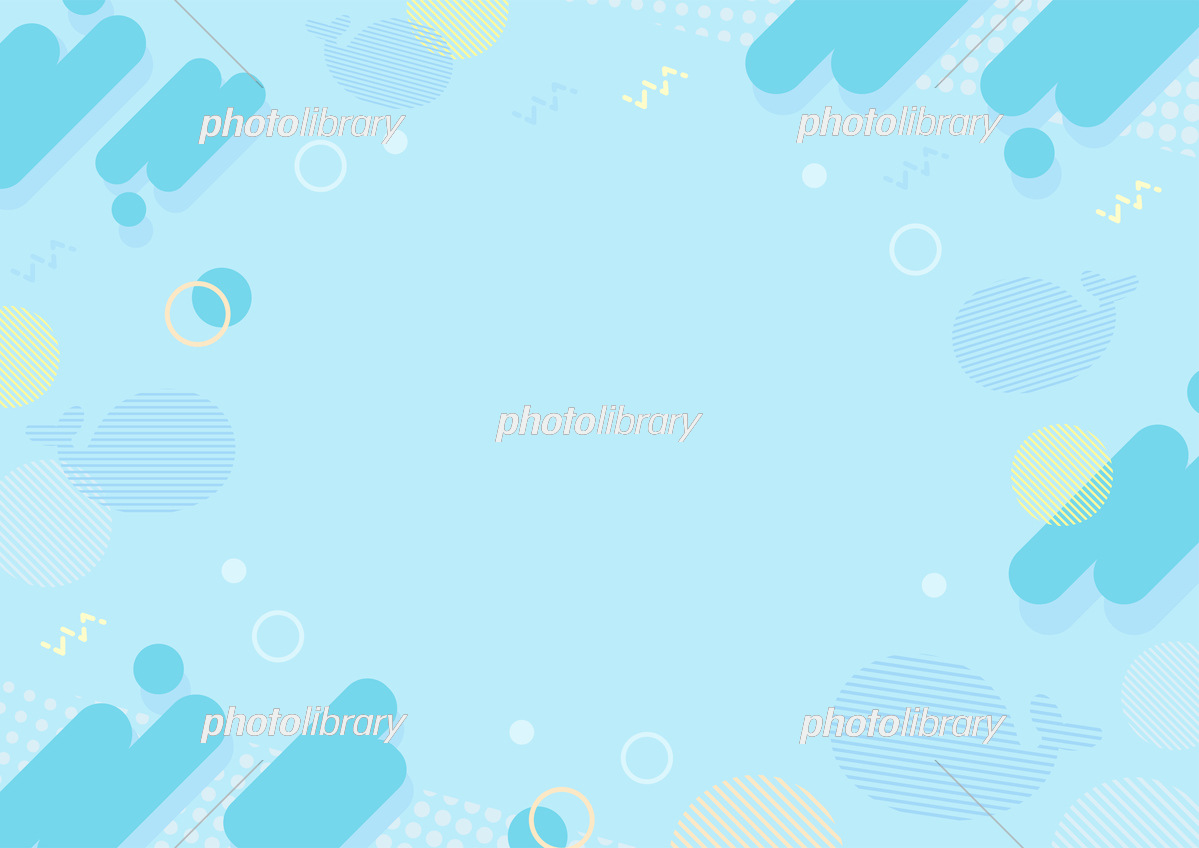 ポップでキュートな背景 8種OKUMONO