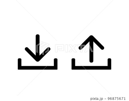 アップロード モノクロアイコン フリー素材 – アイコン・イラストダウンロードサイト OWL STOCK -オウルストック