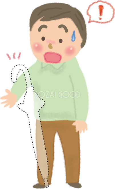 忘れ物ありませんか？の張り紙 - Excelで作成した無料テンプレートのダウンロード