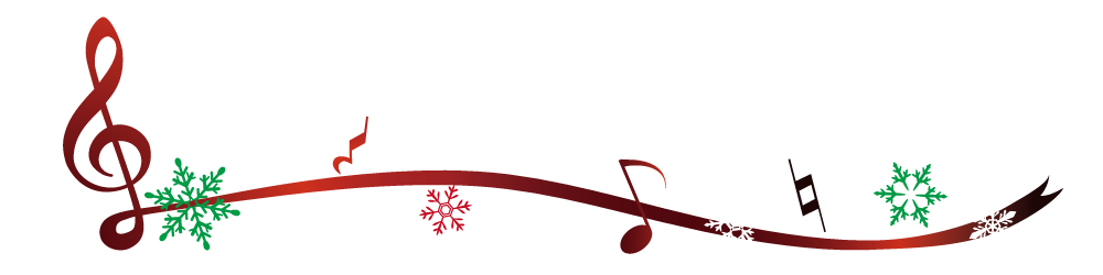 ト音記号と音符のライン