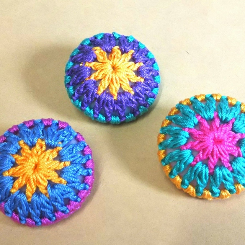 糸ボタン作ってみませんか？ - 糸大好きな糸マニアの世界