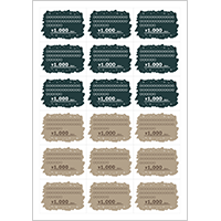 無料素材あり おしゃれなプライスカード デザインのコツパン屋さん編 テンプレ付きミリデザイン