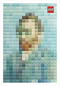 あなたの想像力を大いに刺激するLEGOの超絶シンプルなプリント広告PR EDGE