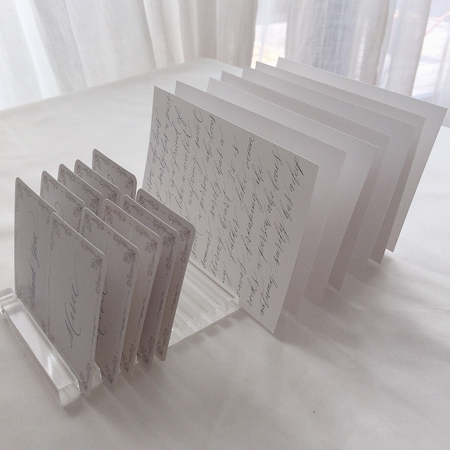 ポストカードがピッタリ納まる６段のミニラック。壁面 卓上で利用可能 ポストカード lelele 通販 1340674Creema クリーマ