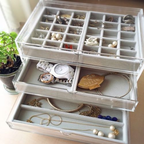 もうなくさない！おしゃれすぎるアクセサリー収納アイデア63選おすすめ100均、無印アイテムも紹介！サンキュ