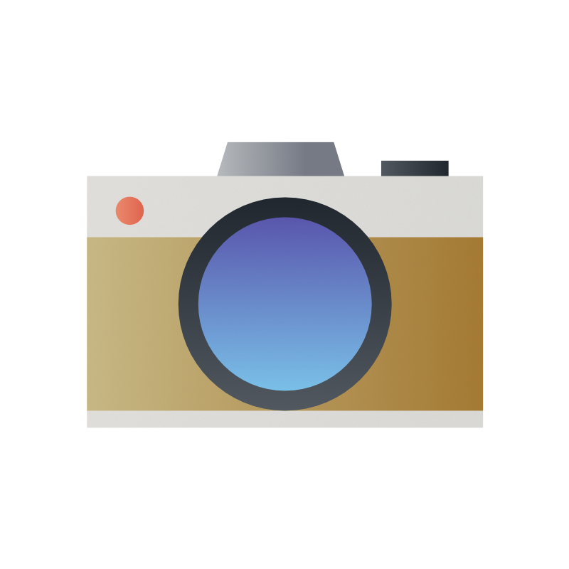 カメラの無料イラストフリーイラスト素材集 ジャパクリップ