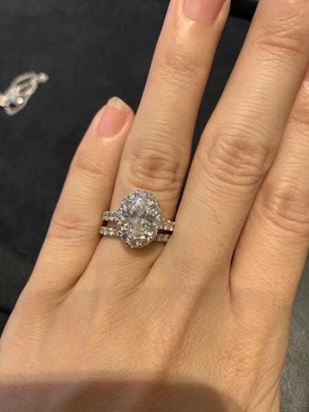 グラフ 指輪 レディース アイコン エンゲージメント リング 7.5号弱 D0.60ct ホワイトゴールド GRAFF 750WG 中古 - メルカリ