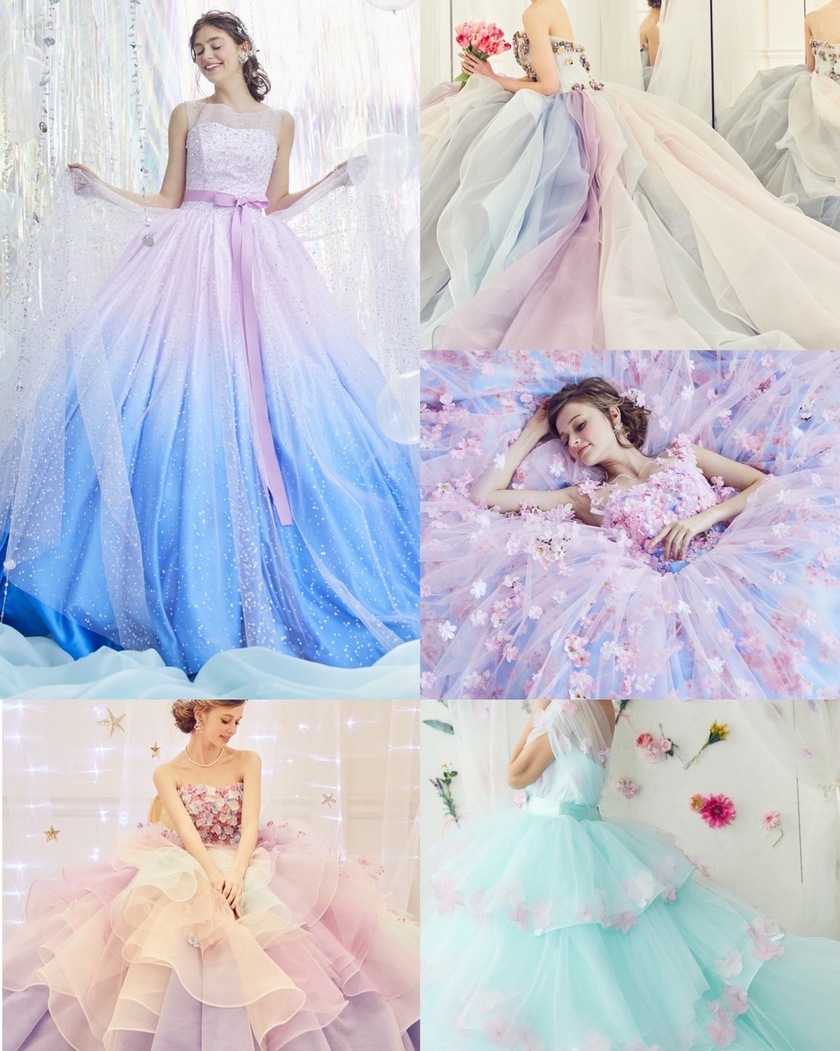 夏 ハンド グラデーション ピンク 水色 - Emilaのネイルデザイン No.7317696 ネイルブック