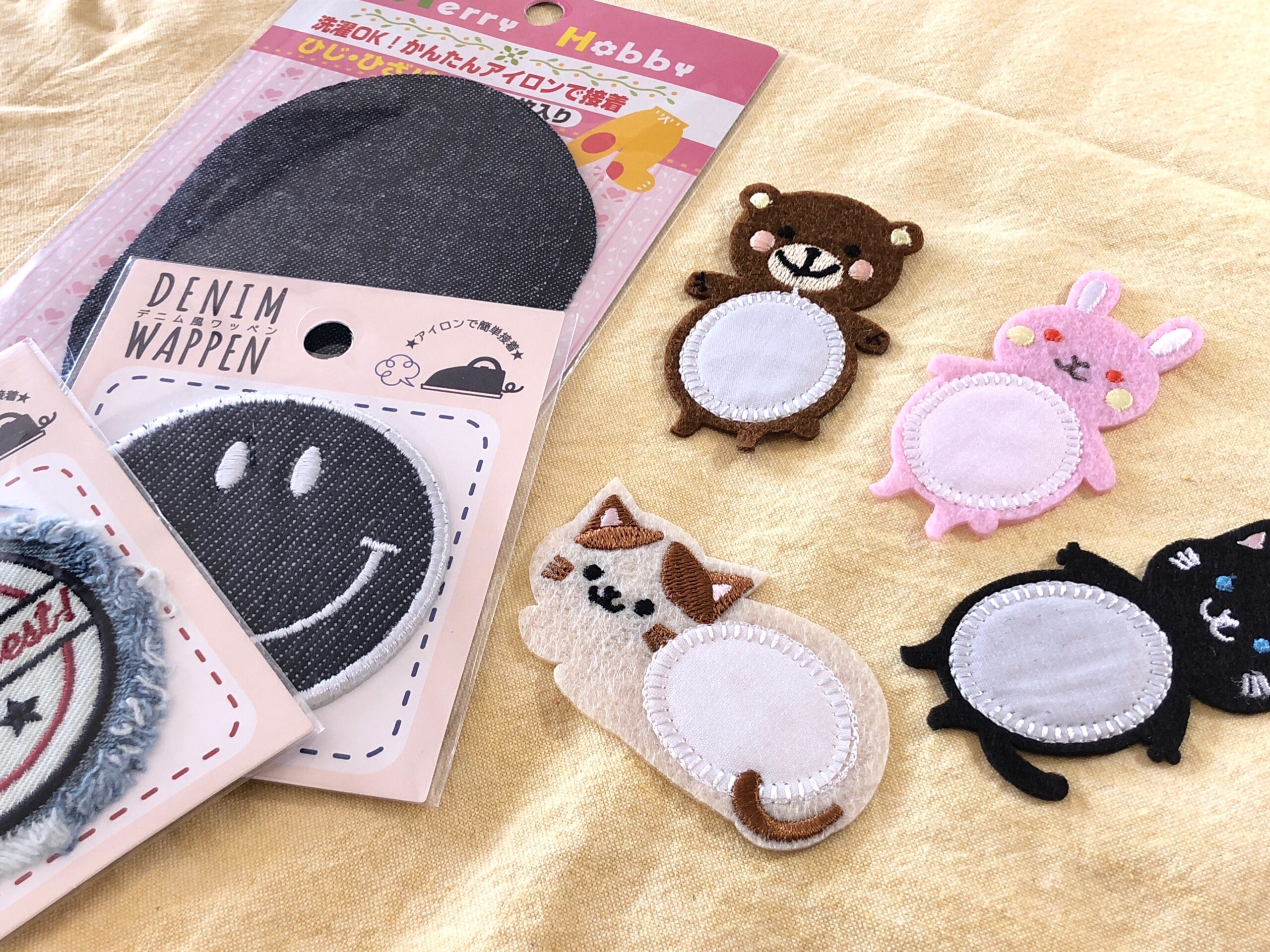 ひざのズボンの穴の補修・お直し法 100均ダイソーのアイロン接着タイプを使って│nokko'sぐろーばる