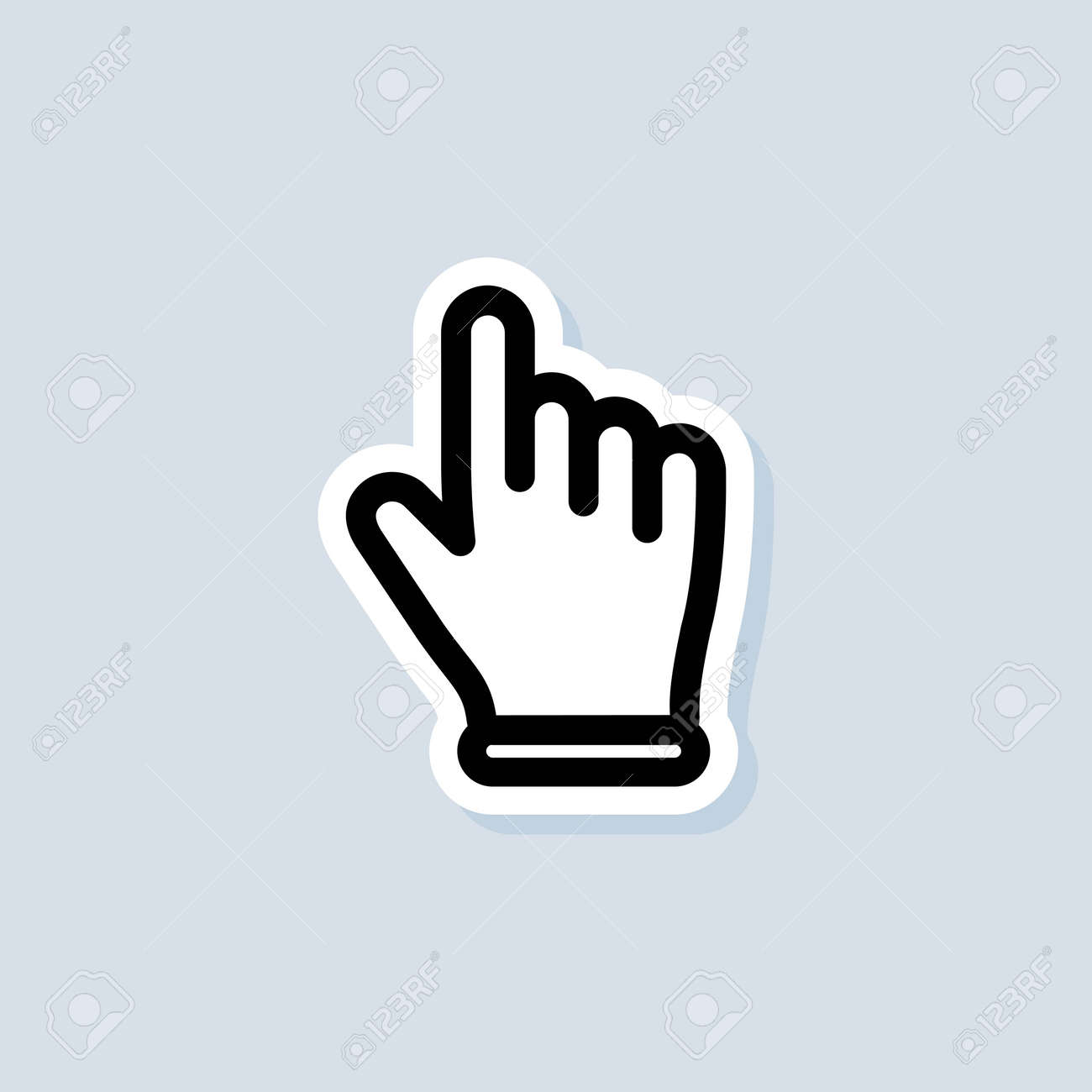 カーソルアイコンとクリックポインターイラスト画像とPSDフリー素材透過の無料ダウンロード - Pngtree