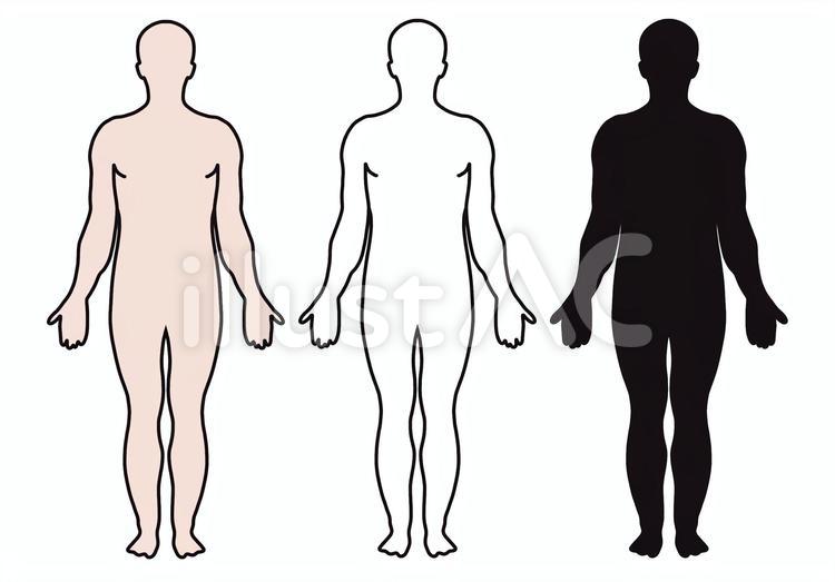 いろいろな人のシルエットかわいいフリー素材集 いらすとや