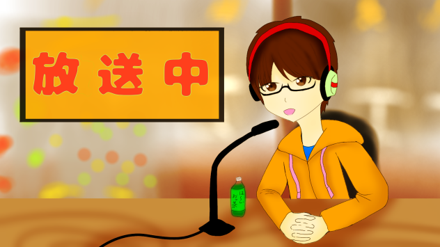 ラジオブースセット Vtuber、ラジオ配信向け素材 - 小さな素材屋るーく - BOOTH