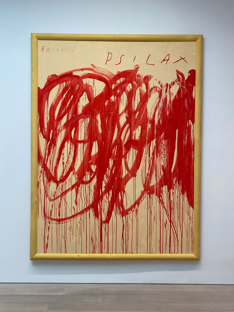 Cy Twomblyサイ・トゥオンブリー 額装済み アート作品 stoop'Untitled' by Cy Twombly for