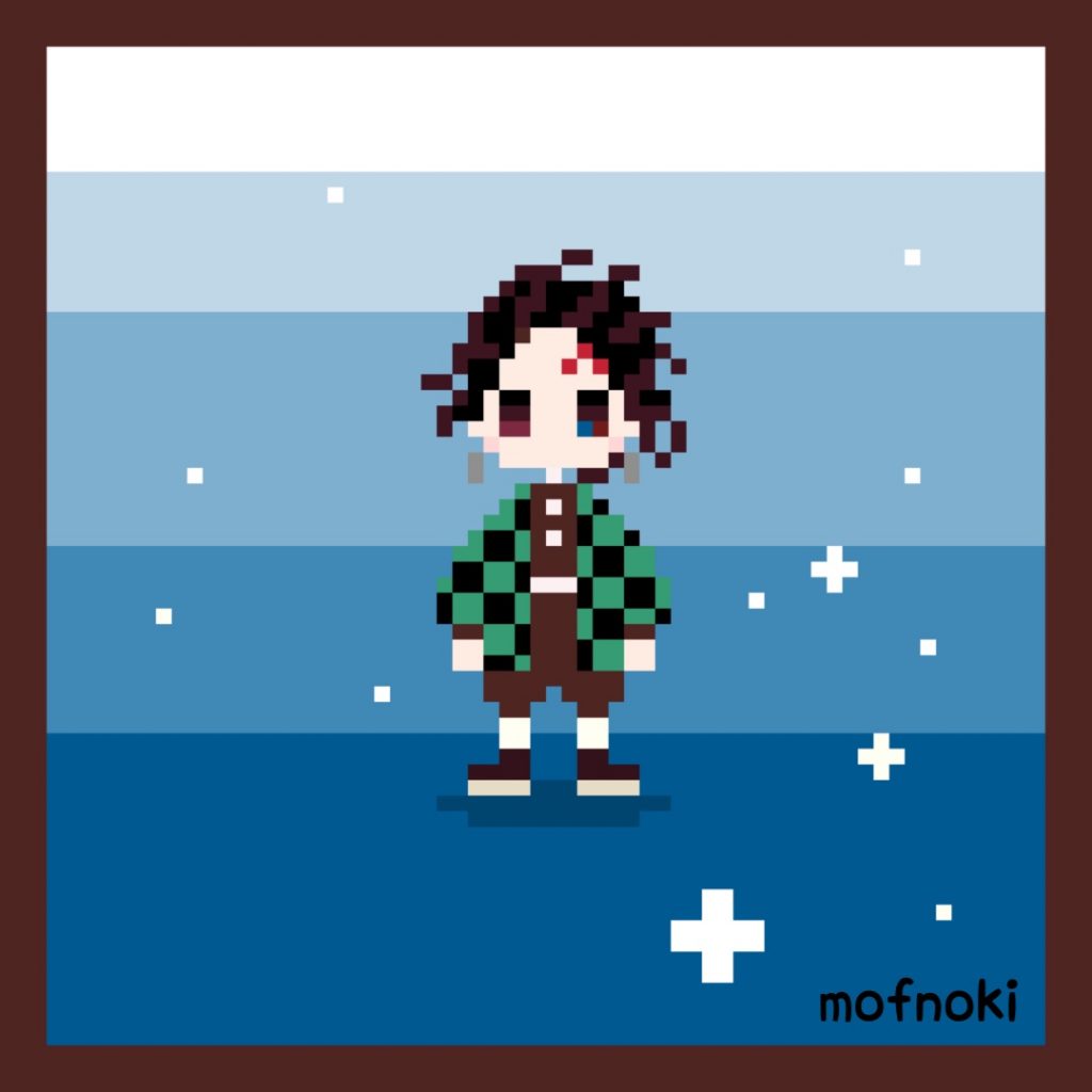 簡単なドット絵の描き方講座 - ペイントやSAIで作成できる