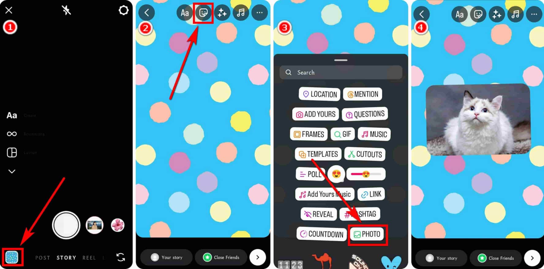 Instagram ストーリー背景色を好きな色に変更 塗りつぶす・半透明にする方法 - tamasdesign