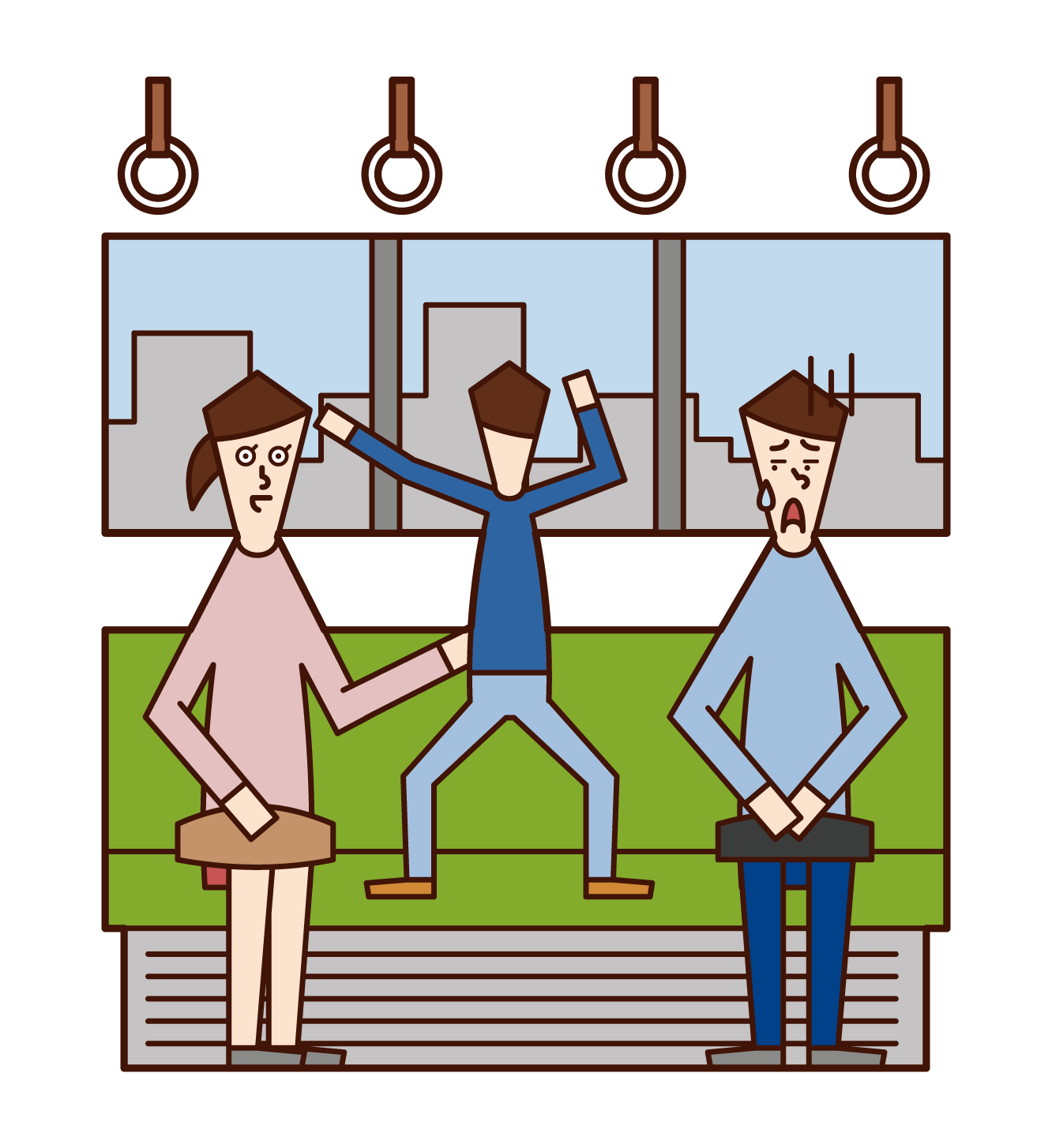 2ページ目電車 車窓イラスト無料イラスト・フリー素材なら「イラストAC」