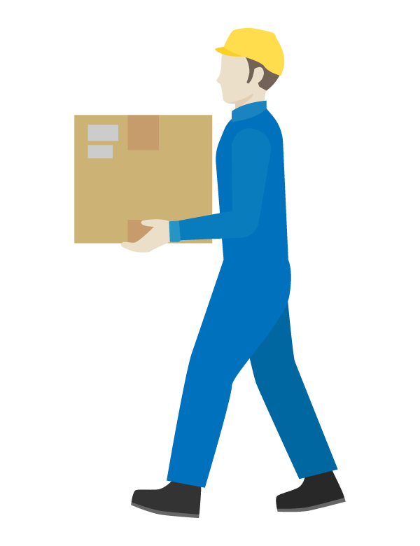 運ぶイラストなら、小学校・幼稚園向け・保育園向けのかわいい無料イラストお試しフリー素材 カット がいっぱいの安心サイトへどうぞ