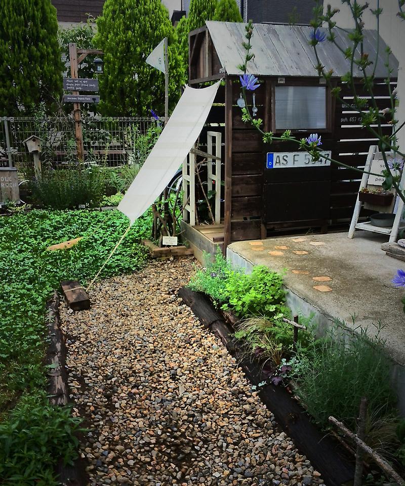 庭に作業小屋を作るぞ！！ ０５土台に柱素人が庭にガレージを造って秘密基地にしたい - 楽天ブログ