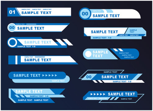 淡いグラデーションの枠がお洒落なテロップベース ３色- ムビデザ - pop - - BOOTH