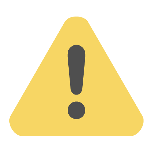 警告無料のAi・PNG白黒シルエットイラスト